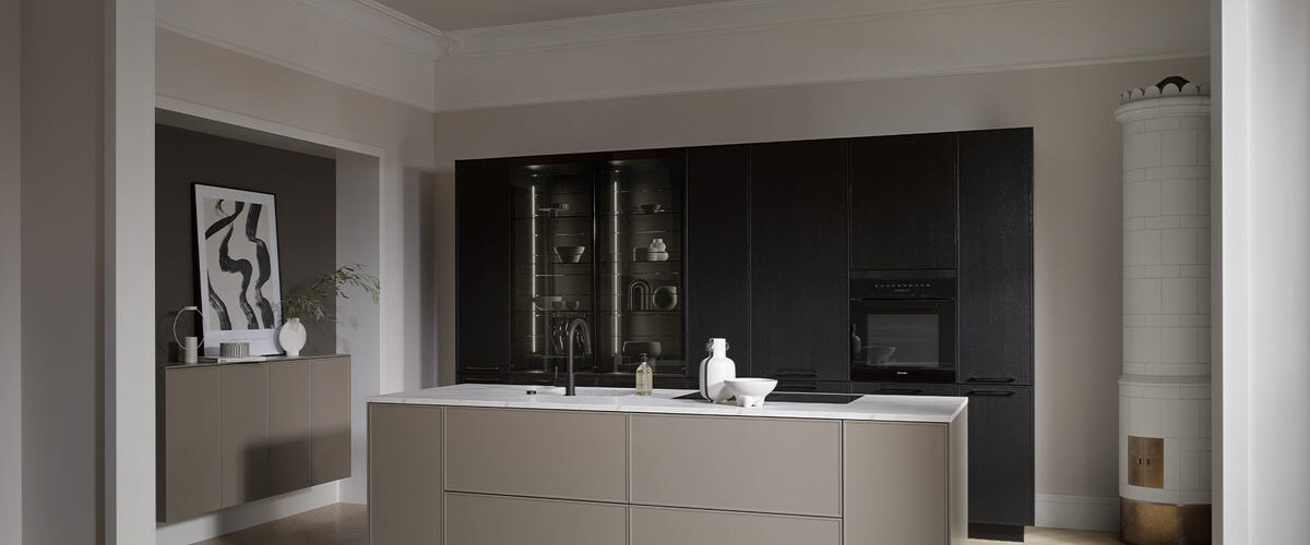 AV6065 Eiche schwarz AV5065 Beigebraun 1200x500