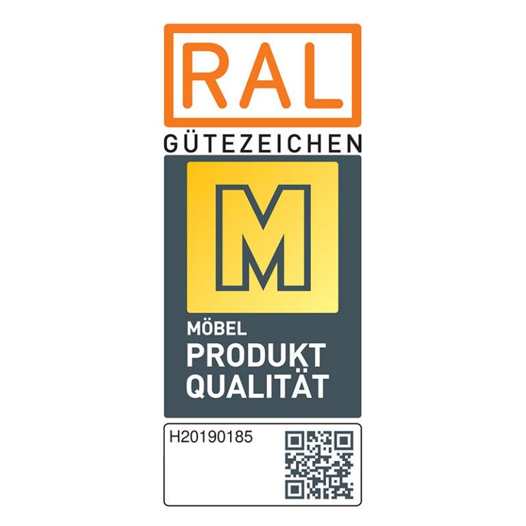 Ral guetezeichen  goldenes m  de Quadratisch 768x768